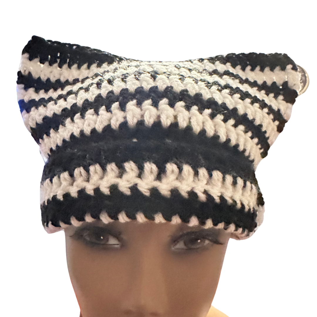 Cat Ear Hat Folded